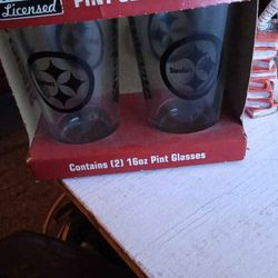 Steelers Glassware 