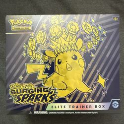 Pokemon Scarlet & Violet Surging Sparks Elite Trainer Box