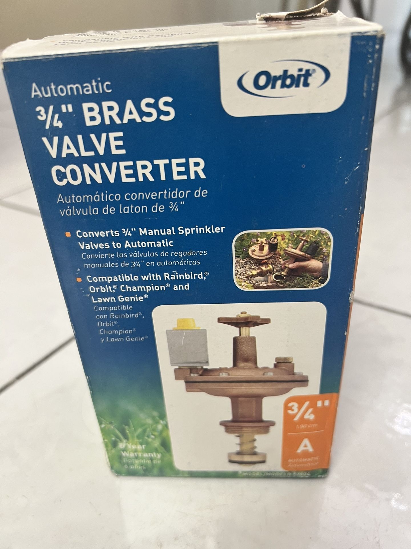 Orbit 3/4-Inch Automatic Converter Valve Sprinkler System