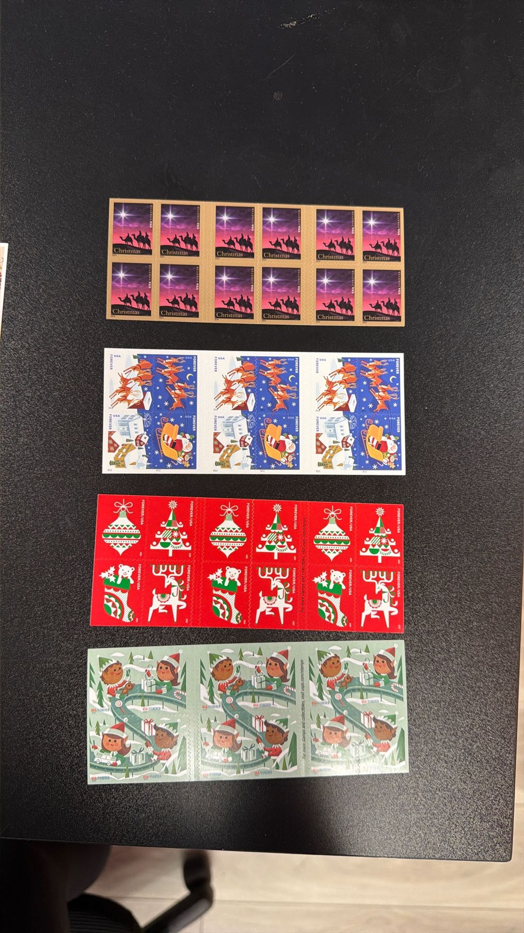 Christmas And Holiday Stamp Books