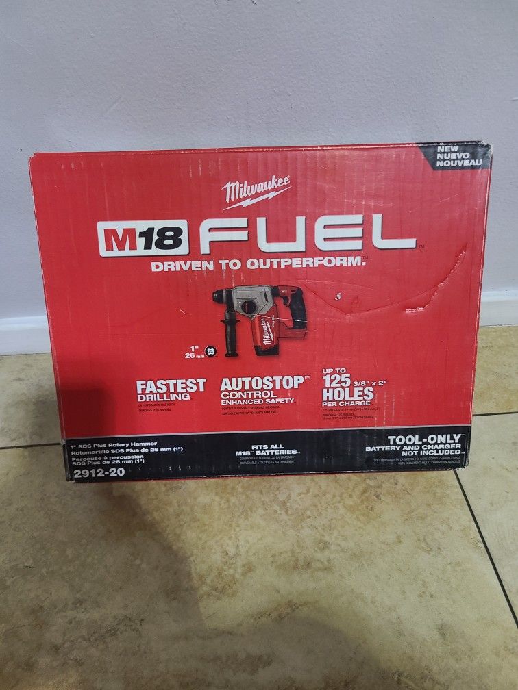 Milwaukee M18 Fuel Rotary Hammer Drill