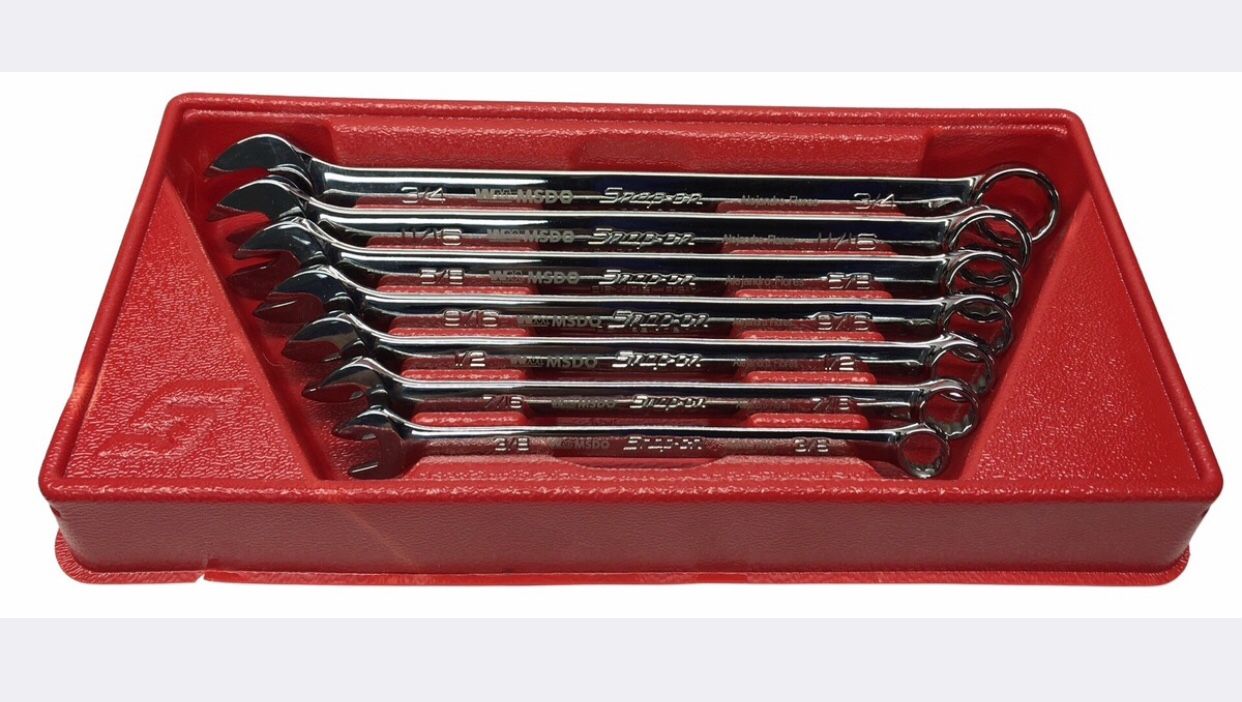 Snap On Wrenches 7 PC SAE EPJ026110