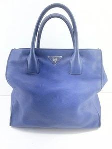 Prada Vitello Daino Convertible Tote Bag Blue (WMP017089)