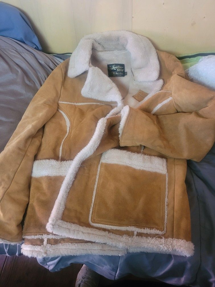 Genuine Leather Jacket, Men's 