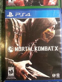 PS4 Games Mortal Kombat X Sleeping Dogs Mad Max Xbox One W2K16