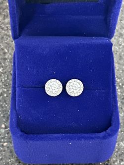 Moissanite earrings