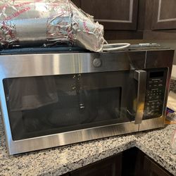 Over-the-range microwave