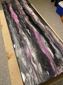 Epoxy Finished Table Top/Bar Top