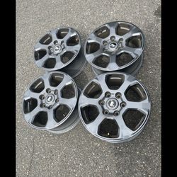 4 X 6x139.7 6x5.5 Ford Bronco Ranger  Yukon  Tahoe Wheels Rims 17x7 