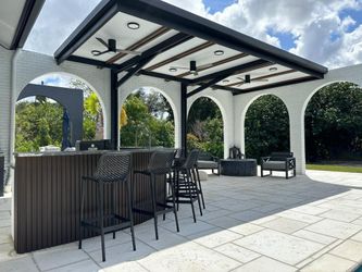 fence and pergolas