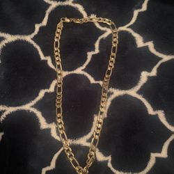 Gold Figaro Link Chain 14K