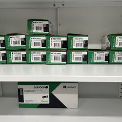 Lexmark Toner Cartridges Lot – 15 Units  (Open Box New)