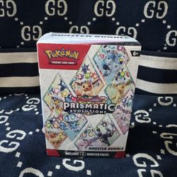 🚨✨ POKÉMON PRISMATIC EVOLUTIONS BOOSTER BUNDLE – 6 PACKS – FACTORY SEALED! ✨🚨