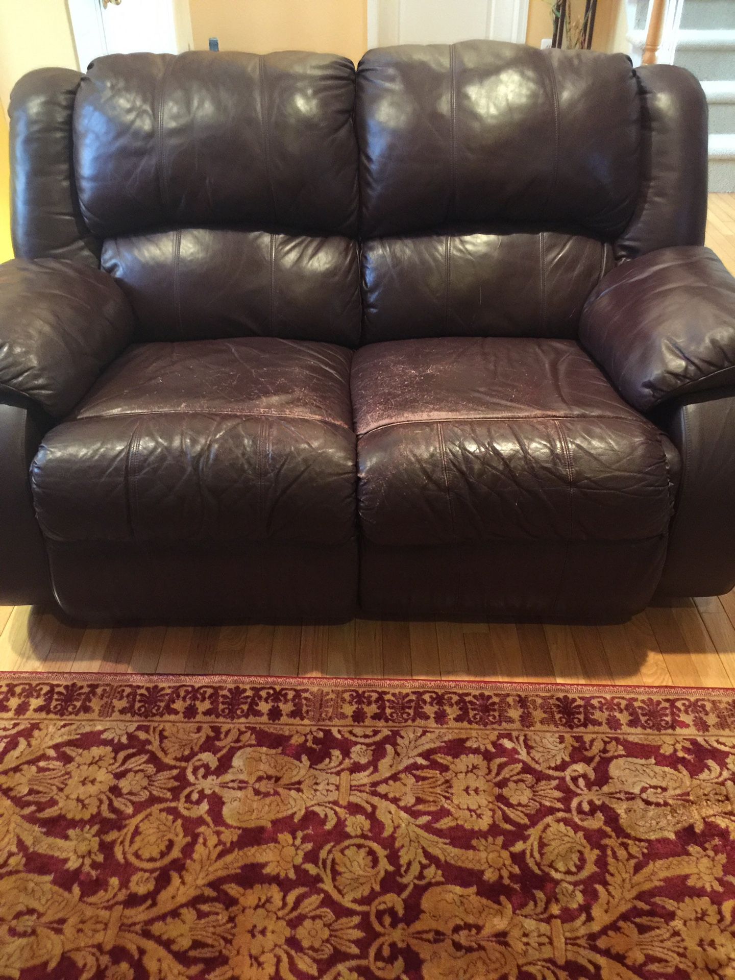 Love seat and rocking chair for sale