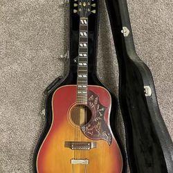 1968 Gibson Hummingbird Cherry Sunburst