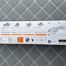WorX Handheld Circular Saw Cordless 75 OBO 