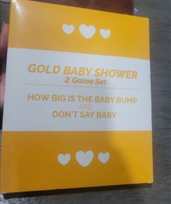 Baby Shower Game Set