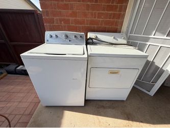 Washer and Dryer