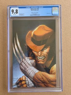 Wolverine 35 vol 7 (CGC 9.8) NM/MT (2023) Unknown Comic Books Exclusive Virgin Variant
Cert# ((contact info removed))