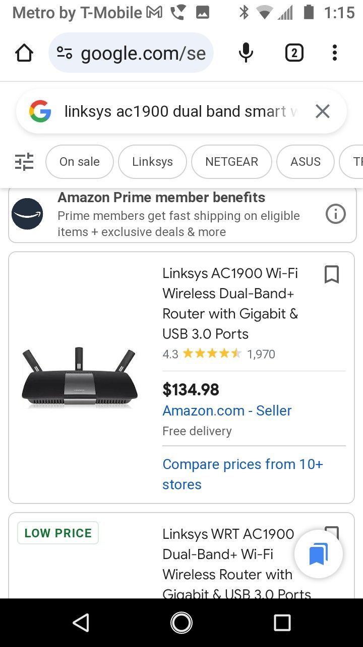 Linksys Smart Wi-Fi Router
