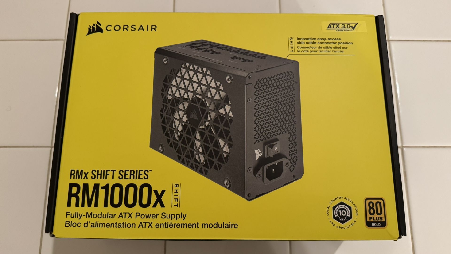 Corsair RM1000x Shift PSU