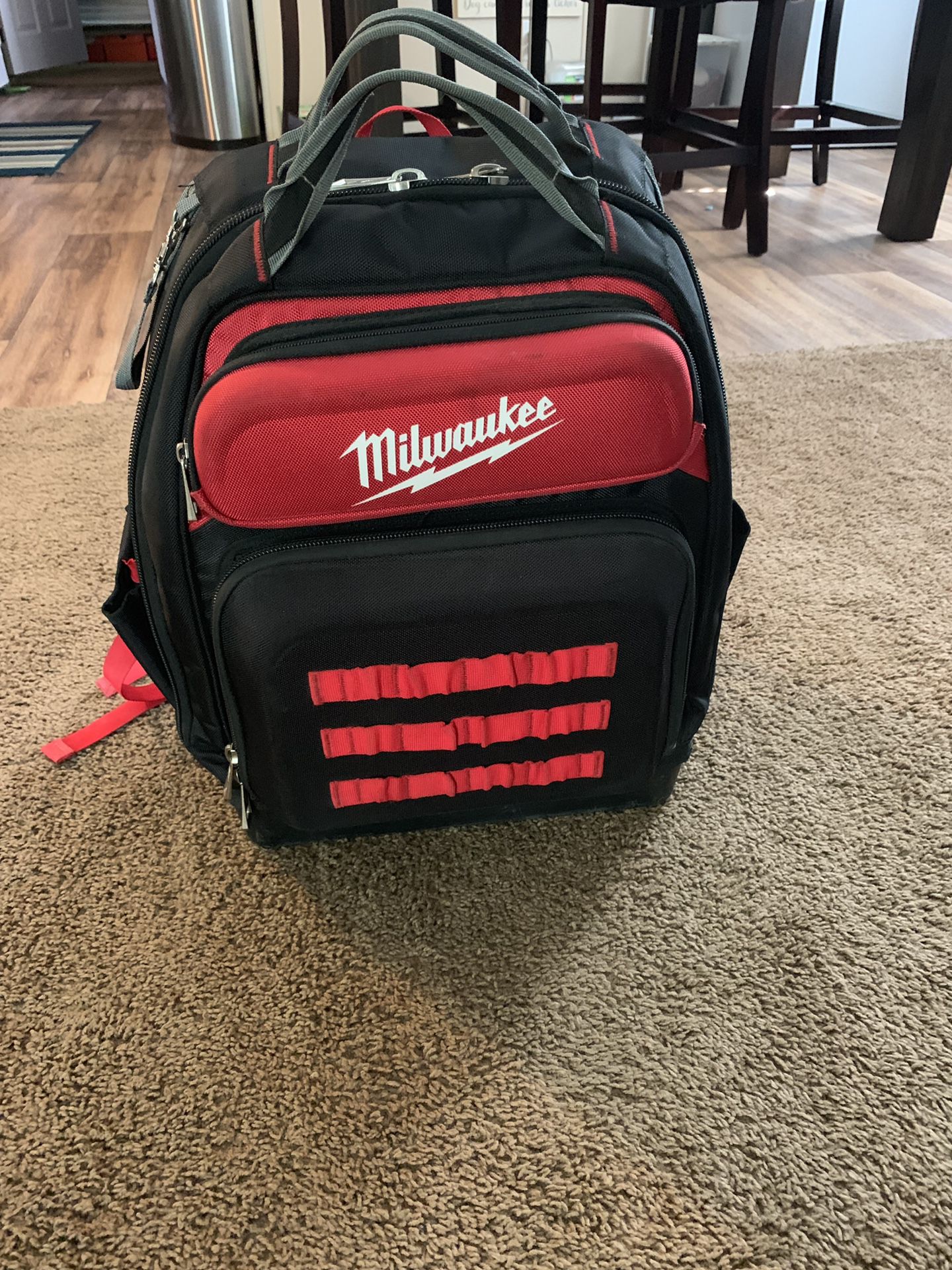 Milwaukee backpack and packout tote