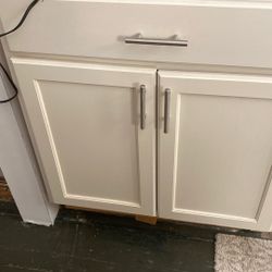 2 Cabinets Used For Kitchen Island