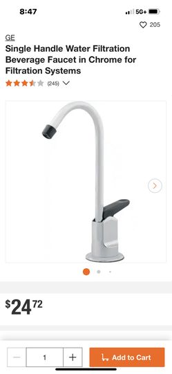 G E WATER FAUCET NEW