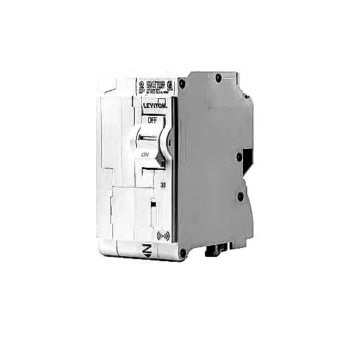 Leviton Smart Beeakers. With A Interior Panel Load Controler And Tons Of Breakers