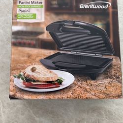 New panini maker