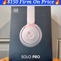 🔥Beats Solo Pro Wireless NC🔥100% Original🔥$150  Firm On Price🔥 New Sealed