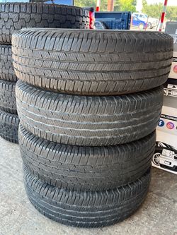 245/75/17” MICHELIN LTX, Like New