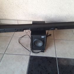Sony SA-CT80 Soundbar W/Bluetooth With  Wired Subwoofer SS-WCT80 And Remote Control Included 