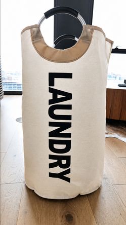 XL 125L Laundry Hamper with Handles
