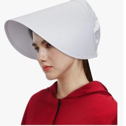 White Bonnet Cap 