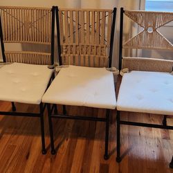 3 dining chairs