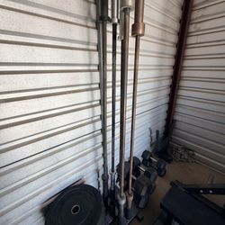 Olympic Barbells + Vertical Storage Rack – Rogue, Operator, Ohio, Bella & More