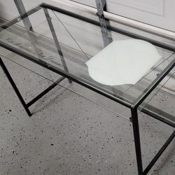 Glass Desk