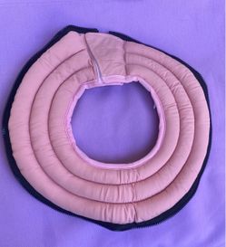 Padded Pet Recovery Collar Pink