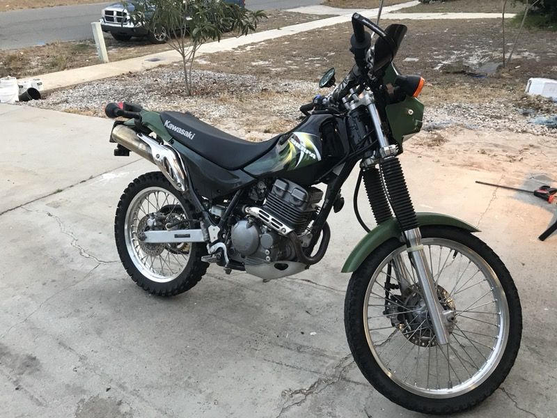 2009 Kawasaki Super Sherpa KL250G , very cool rare bike! 9434mi dual sport dirt bike