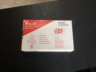 Door Exit Sign