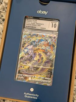 Mewtwo VSTAR Crown Zenith GG44 CGC 10 Gem Mint