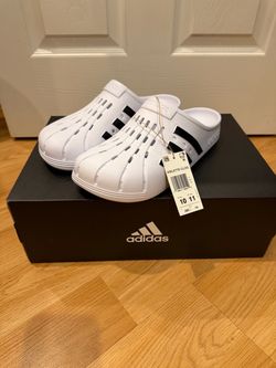 NEW ADIDAS MENS ADILETTE CLOGS SLIP ON SLIDES