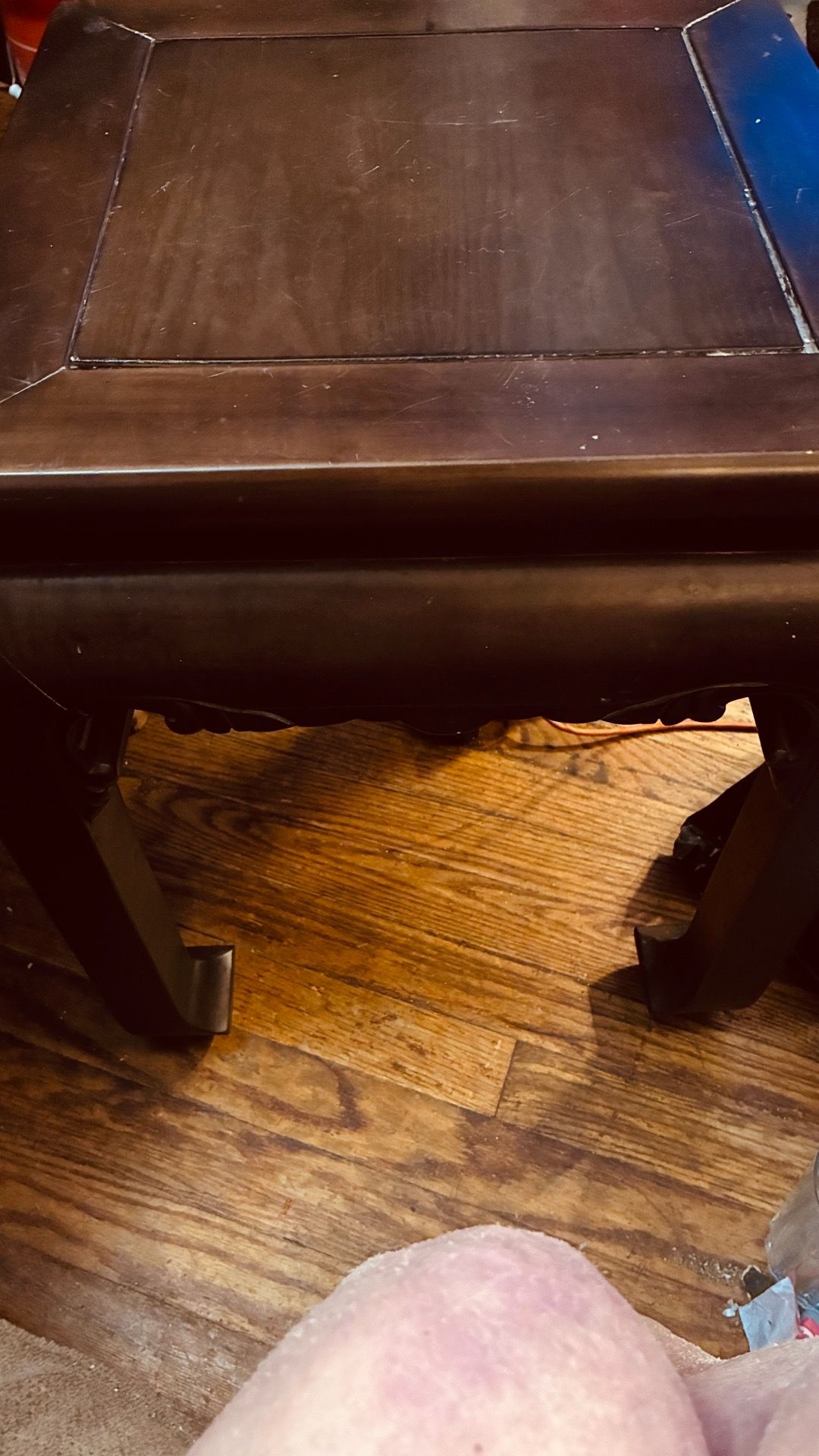 Asian accent side table