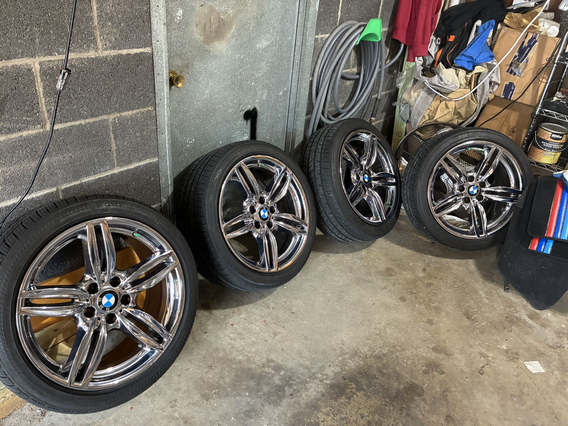 Chrome BMW535/550 Rims