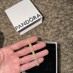 PANDORA PAVÉ CUBAN CHAIN BRACELET
