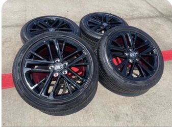 18” rims and tires