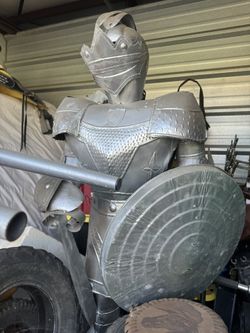 Statue Aluminio Knight