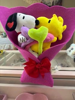 Snoopy and Woodstock bouquet