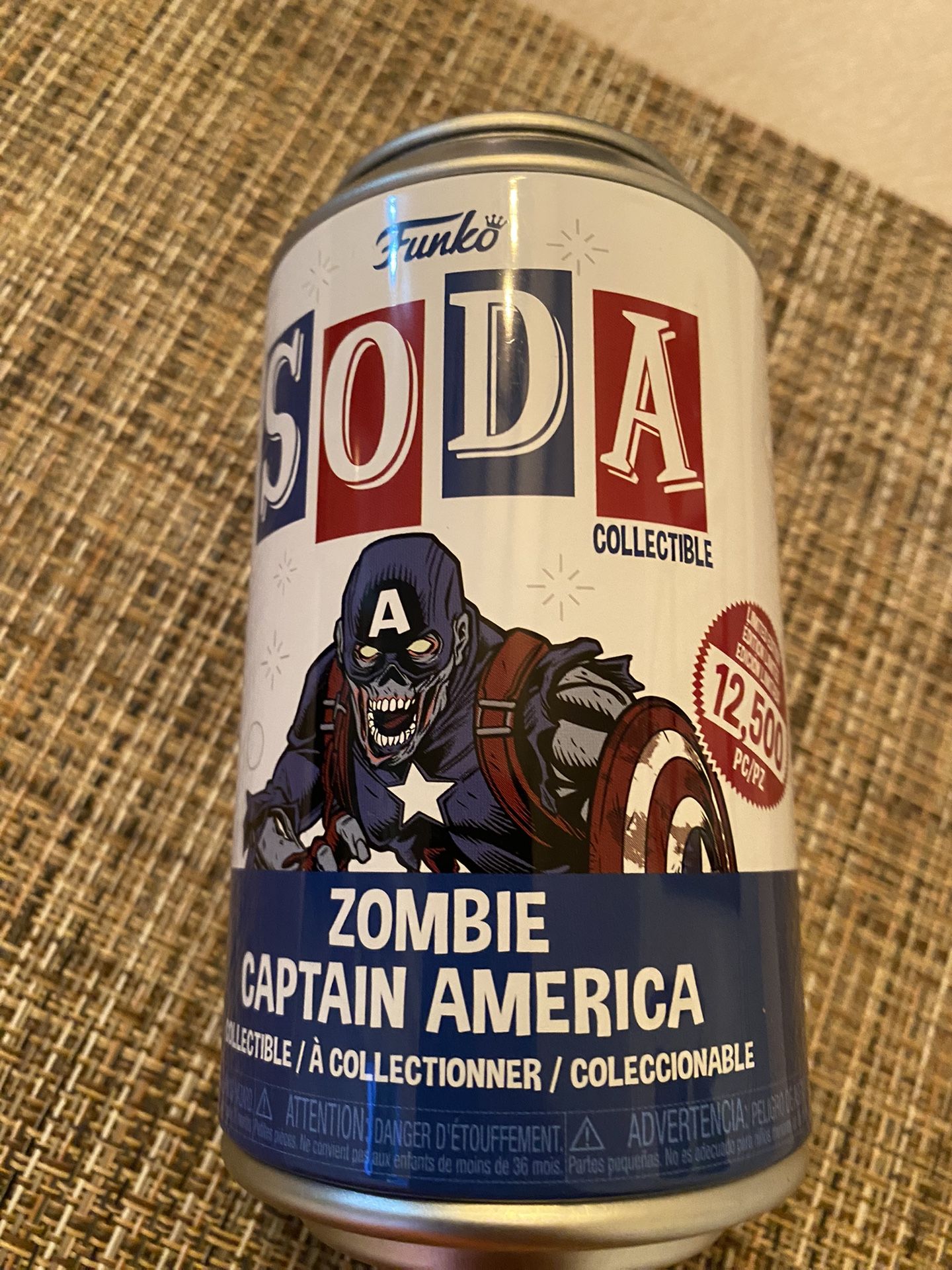 Funko Soda Zombie Captain America